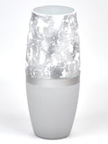 Marble Imitation Painted Art Glass Oval Vase for Flowers | Interior Design | Home Decor | Table vase | 7736/250/sh106