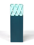 table turquoise art decorative glass