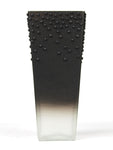 table black art decorative glass vase