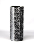 table black art decorative glass vase 7017/300/sh340