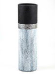 Blue stone imitation vase | Glass vase for flowers | Cylinder Vase | Interior Design | Home Decor | Large Floor Vase 16 inch | 7017/400/sh139.2