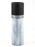 Blue stone imitation vase | Glass vase for flowers | Cylinder Vase | Interior Design | Home Decor | Large Floor Vase 16 inch | 7017/400/sh139.2