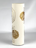 floor ivory art decorative glass vase 7017/400/sh339.1