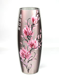 floor pink art decorative glass vase