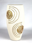 table ivory art decorative glass vase