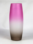 table pink art decorative glass vase