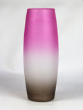 table pink art decorative glass vase