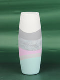 table gray art decorative glass vase 7736/300/sh345