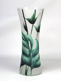 floor green art decorative glass vase