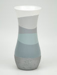 table gray art decorative glass vase