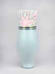Art decorative glass vase 8290/400/sh164.2